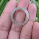 Natural Jadeite Jade ring Thailand jewelry stone mineral size 6.75 US  EA 009