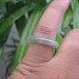 Natural Jadeite Jade ring Thailand jewelry stone mineral size 6.75 US  EA 009