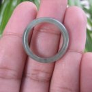 Natural Jadeite Jade ring Thailand jewelry stone mineral size 7.25 US  EA 008