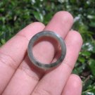 Natural Jadeite Jade ring Thailand jewelry stone mineral size  7.5 US   E 59119