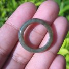 Natural Jadeite Jade ring Thailand jewelry stone mineral size  6.5 US   E 59150