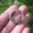 Natural Jadeite Jade ring Thailand jewelry stone mineral size  6.75 US   E 59140