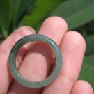 Natural Jadeite Jade ring Thailand jewelry stone mineral size 9.5 US  EA 078