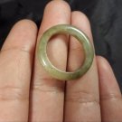 Natural  Grade A  Jadiete  Jade ring stone carving  Size 9.25  A761