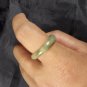 Natural  Grade A  Jadiete  Jade ring stone carving  Size 9.25  A761