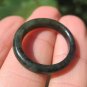 Natural Grade A  Jadeite Jade ring stone mineral carving  Size 6.75 US  A2066