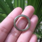 Natural Jadeite Jade ring Thailand jewelry stone mineral size  7 US   E 59134