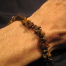 Natural Stone Tiger's Tiger Eye chunk bracelet A Natural Stone Tiger's Tiger Eye chunk bracelet A