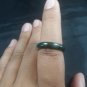 Natural  Grade A  Jadiete  Jade ring stone carving  Size 6.5   A7118