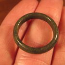 Natural  Jadeite Jade ring stone mineral carving  Size 7 US  A533