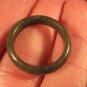 Natural  Jadeite Jade ring stone mineral carving  Size 7 US  A533