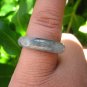 Large Natural Jadeite Jade Ring Thailand Jewelry Art Size 7 EB 530