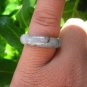 Large Natural Jadeite Jade Ring Thailand Jewelry Art Size 7 EB 530