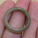 Natural Jadeite Jade ring Thailand stone art size 8.5 A621