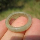 Natural Jade ring Thailand jewelry stone mineral art size 7.25  A40