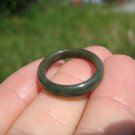 Natural Jade ring Thailand jewelry stone mineral art size 6.75 A43