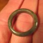 Natural  Jadeite Jade ring stone mineral carving  Size 6.75 US  A541