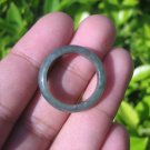 Natural Jadeite Jade ring Thailand jewelry stone mineral size  7 US   E 59158