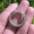 Natural Jadeite Jade ring Thailand jewelry stone mineral size 7 US  E 591124