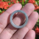 Natural Jadeite Jade ring Thailand jewelry stone mineral size 7 US  E 591108