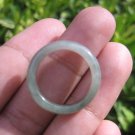 Natural Jadeite Jade ring Thailand jewelry stone mineral size 7 US  E 591123