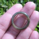 Natural Jadeite Jade ring Thailand jewelry stone mineral size 7 US  E 591118