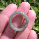 Natural Jadeite Jade ring Thailand jewelry stone mineral size 7 US  E 591121