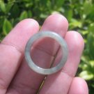 Natural Jadeite Jade ring Thailand jewelry stone mineral size 7 US  E 591114