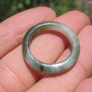 Natural Jade ring Thailand jewelry stone mineral art size 6.25  A302