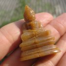 Natural Jade Agate stone Shakyamuni Buddha carving Thailand A28 Natural Jade Agate stone Shakyamuni Buddha carving Thailand A28