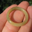 Natural Honey Yellow Jadeite Jade ring Thailand jewelry stone art size 10.5 A614