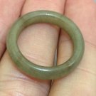 Natural Jadeite Jade ring Thailand jewelry stone mineral art size 8.25 A610