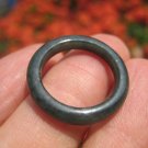Natural Jade ring Thailand jewelry stone mineral art size 7  A135
