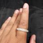 Natural Grade A Jadiete Jade ring stone carving Size 7.25 A7168