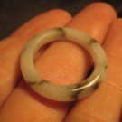 Natural Jadeite Jade ring Thailand jewelry stone mineral art size 9.25 A517