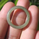 Natural Jadeite Jade ring Thailand jewelry stone mineral size 7 US  EA 097
