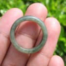 Natural Jadeite Jade ring Thailand jewelry stone mineral size 7 US  EA 081