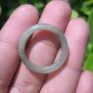 Natural Jadeite Jade ring Thailand jewelry stone mineral size 7 US  EA 041
