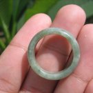 Natural Jadeite Jade ring Thailand jewelry stone mineral size 7 US  EA 077