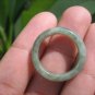 Natural Jadeite Jade ring Thailand jewelry stone mineral size 7 US  EA 077