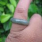 Natural Jadeite Jade ring Thailand jewelry stone mineral size 7 US  EA 064