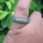 Natural Jadeite Jade ring Thailand jewelry stone mineral size 7 US  EA 064