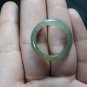 Natural  Grade A  Jadiete  Jade ring stone carving  Size 8.25 A7794