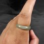 Natural  Grade A  Jadiete  Jade ring stone carving  Size 8.25   A7143