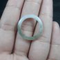 Natural  Grade A  Jadiete  Jade ring stone carving  Size  6.75   A7126