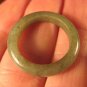 Set 2 Natural Grade A  Jadeite Jade ring rings stone carving  Size 7.5 US  A620