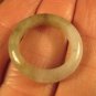 Set 2 Natural Grade A  Jadeite Jade ring rings stone carving  Size 7.5 US  A620