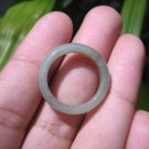Natural Jadeite Jade ring Thailand jewelry stone mineral size  7 US   E 59188