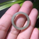 Natural Jadeite Jade ring Thailand jewelry stone mineral size  7 US   E 59190