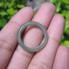 Natural Jadeite Jade ring Thailand jewelry stone mineral size  7 US   E 59173